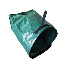 1pc Gardening Container, Large Capacity Carry-on Garden Leaf Bag, Green Leaf Garbage Bag, Toy Storage Bag