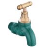 Old-fashioned Thicken Iron Faucet Garden Faucet Mop Pool Faucet Single Cold Water Tap for Winter Outdoor