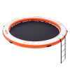 VEVOR Inflatable Floating Dock, √∏8FT Inflatable Dock Platform with √∏5FT Trampoline Mesh Pool