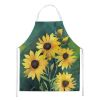 Kentucky Goldenrod in Watercolor Apron Cooking Kitchen Server Baking Crafts Gardening for Adult Women Men, Unisex, Large, Multicolor