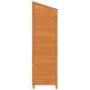 Garden Shed Brown 40.2"x20.5"x68.7" Solid Wood Fir