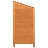 Garden Shed Brown 40.2"x20.5"x44.1" Solid Wood Fir