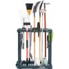 VEVOR Garden Tool Organizer, 10 Slots, Yard Tool Tower Rack for Garage Organization and Storage, Hold Long-Handled Tool/Rake/Broom/Shovel