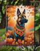 Belgian Malinois Fall Garden Flag Mailbox Flag Decorative Yard Flag Banner Outside Patio Artwork Yard Flower Beds, Garden Size, Multicolor