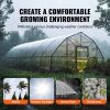 VEVOR Greenhouse Plastic Sheeting 12 x 50 ft, 6 Mil Thickness Clear Greenhouse Film, Polyethylene Film 4 Year UV Resistant, for Gardening, Farming