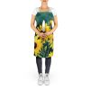 Kentucky Goldenrod in Watercolor Apron Cooking Kitchen Server Baking Crafts Gardening for Adult Women Men, Unisex, Large, Multicolor