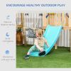 Wooden Swing Set Toddler Slide