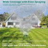 Joeys Sprinkler for Yard; Automatic Rotating Garden Sprinkler for Large Area Coverage; Lawn and Yard Sprinklers Sprinkler