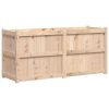 Garden Planter 59.1"x19.7"x27.6" Solid Wood Pine