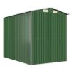 Garden Shed Green 75.6"x107.9"x87.8" Galvanized Steel