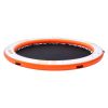 VEVOR Inflatable Floating Dock, √∏8FT Inflatable Dock Platform with √∏5FT Trampoline Mesh Pool