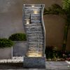 Artistic Outdoor Water Fountain - Elevate Garden with a Sculptural Water Display