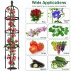 2 Packs Garden Obelisk Trellis 5.9FT Plants Tower for Climbing Plants Flower Vegetable Vine