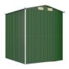 Garden Shed Green 75.6"x75.2"x87.8" Galvanized Steel