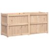 Garden Planter 59.1"x19.7"x27.6" Solid Wood Pine