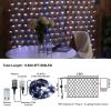 9.8*6.5FT Christmas Mesh Net Light,360 LED Net Light with 8 Modes&Remote