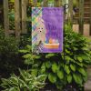 Toy Cream Poodle Easter Garden Flag Mailbox Flag Decorative Yard Flag Banner Outside Patio Artwork Yard Flower Beds, Garden Size, Multicolor