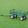 Heavy Duty Garden Utility Cart Wagon Wheelbarrow