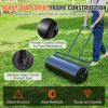 VEVOR Lawn Roller, 17 Gallon Sand/Water Filled Yard Roller