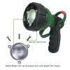 H2O WORKS Garden Hose Nozzle Thumb Control Heavy Duty Metal Water Nozzle with Adjustable Watering Patterns High Pressure Hose Nozzle Sprayer;  Pefect