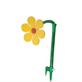 Flower Garden Sprinkler Water Sprinkler Garden Crazy Daisy Garden Sprinkler (Color: Yellow)