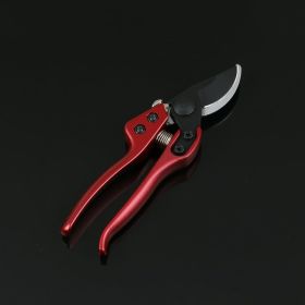 Garden Pruning Scissors Hand Pruner Gardening Tools (Color: Red)